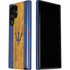 Barbados Flag Dark Wood Galaxy S22 Ultra Pro Case